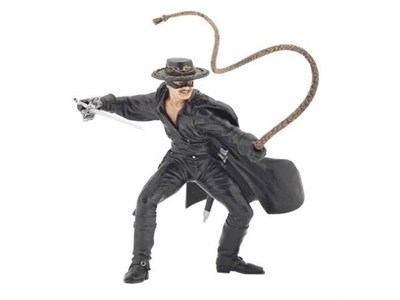 Zorro au fouet