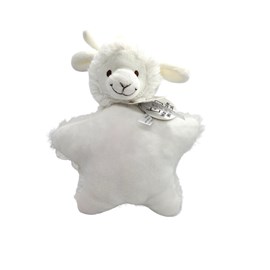 Peluche musicale mouton blanc 19cm