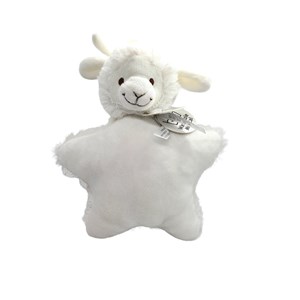 Peluche musicale mouton blanc 19cm