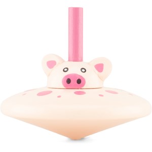 Lot de 6 toupies animaux
