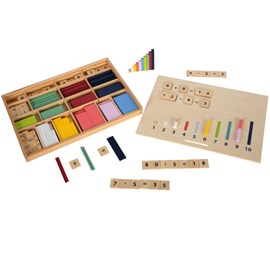 Bâtonnets de calcul avec chiffres