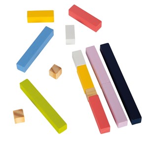 Bâtonnets de calcul avec chiffres