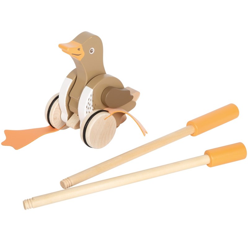 Canard à pousser avec tête mobile (Small foot company) - Image 2