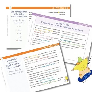 Chevalet  champion de dictée