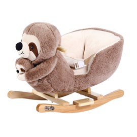 Jouet à bascule paresseux  en bois