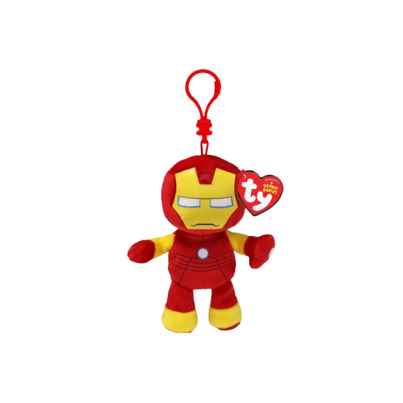 Porte clé peluche - iron man