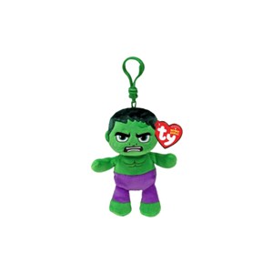Porte clé peluche - hulk vert