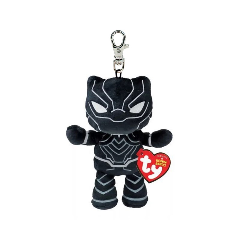 Ty - Marvel soft clip - black panther