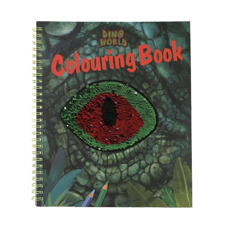 Livre dino world rouge