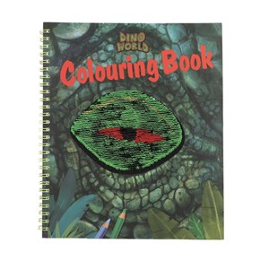 Livre dino world rouge