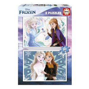 Puzzle reine des neiges 2 x 20 pcs
