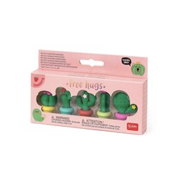 Set de 5 gommes parfumees cactus