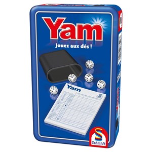 Le yam voyage en boite metal