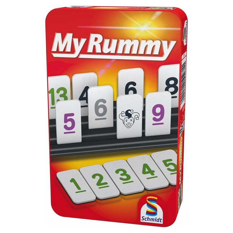 My rummy format voyage en boite metal