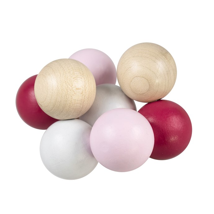 Objets décoratifs,Perles rondes en bois naturel 4-18mm,bricolage,boules