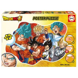 Poster puzzle 250 p - dragon ball