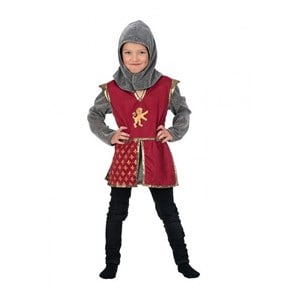 Deguisement chevalier lion rouge 3-4 ans