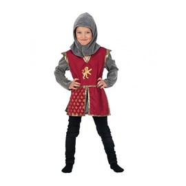 Deguisement chevalier lion rouge 7-8 ans
