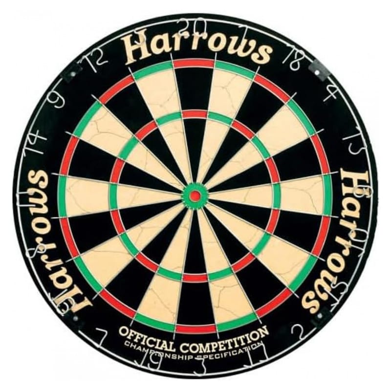 Cible official competition board