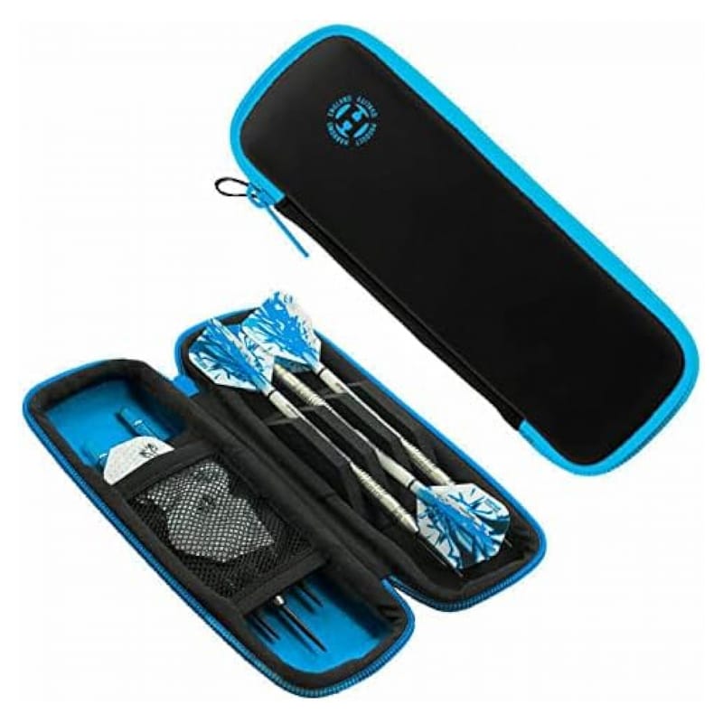 Etui fléchettes blaze aqua noir