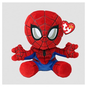 Spiderman peluche ty soft small