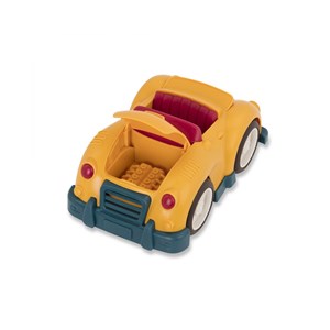 Roadster jaune en plastique