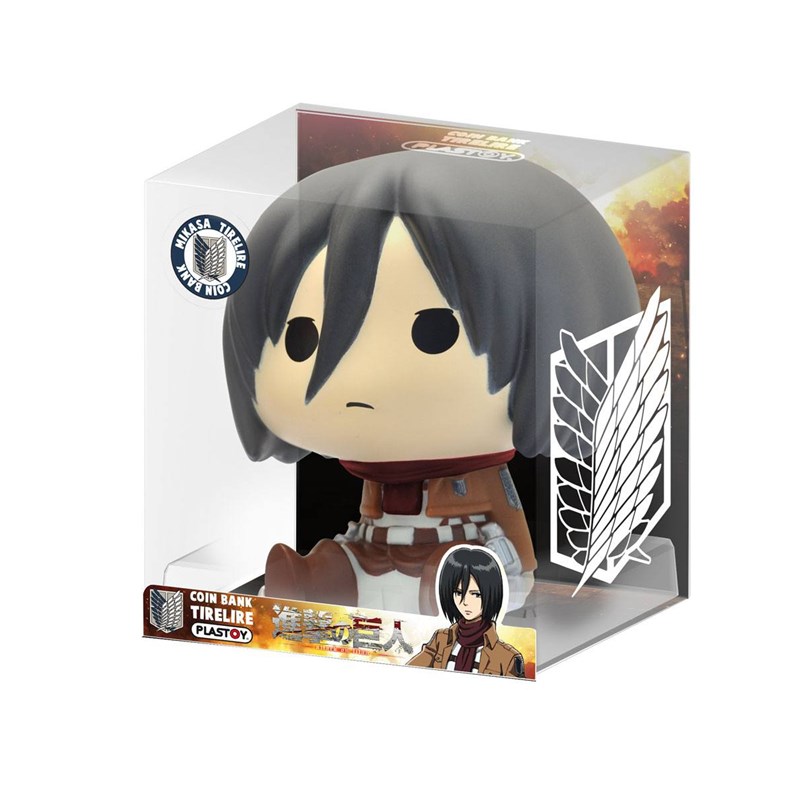 Tirelire chibi mikasa ackerman