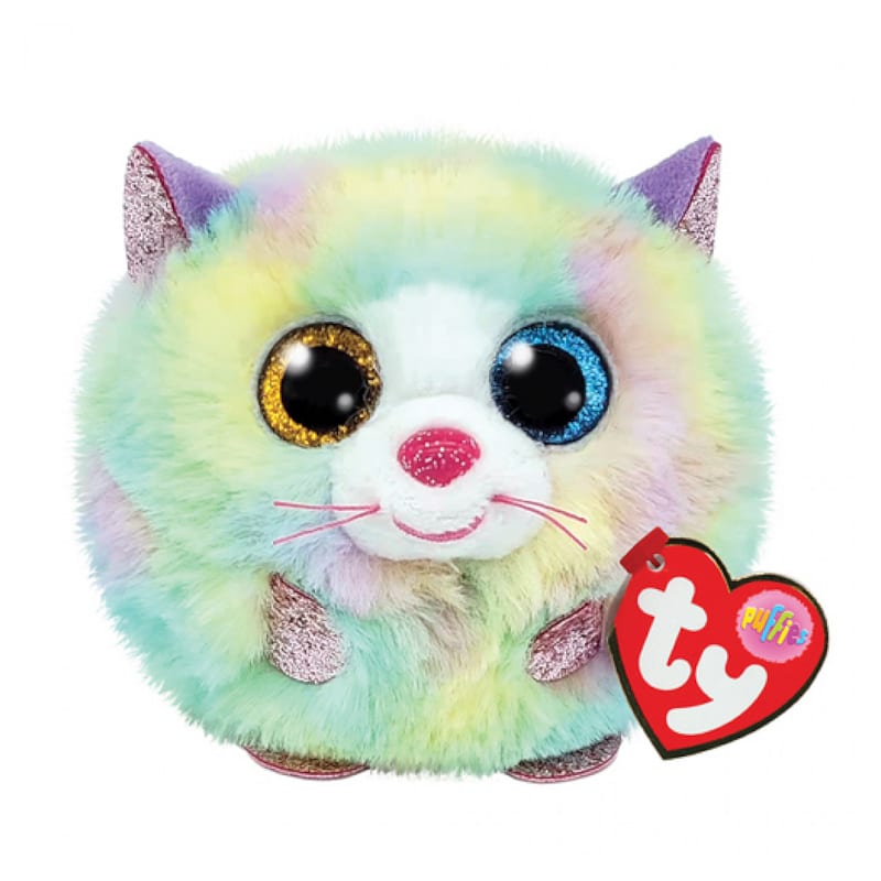 Puffies ty - heather le chat