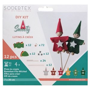 Kit lutin sweety a fabriquer feutrine