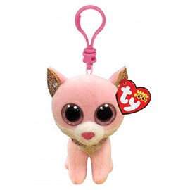Ty beanie boos fiona - porte clef chat