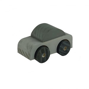 Voiture en bois à monter et à peind