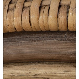 Fauteuil rotin rotin marron - décoration