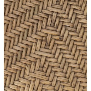 Fauteuil rotin rotin marron - décoration