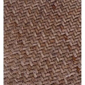 Chaise rotin bois marron - décoration