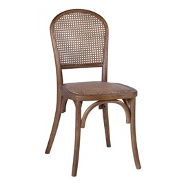 Chaise rotin rotin marron - décoration