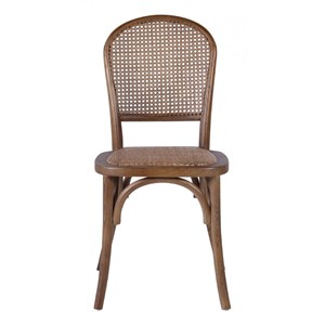 Chaise rotin rotin marron - décoration