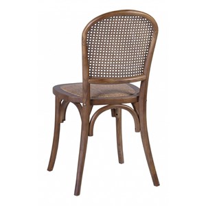 Chaise rotin rotin marron - décoration