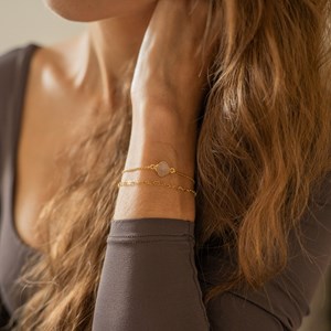 Coffret 2 bracelets - quartz rose