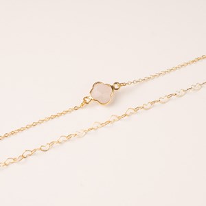 Coffret 2 bracelets - quartz rose