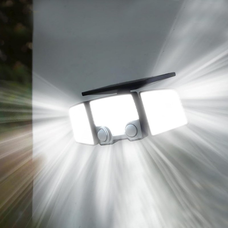 Lot de 2 spots solaires noir raylite