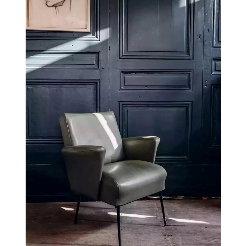 Debongout - Ernest, le fauteuil en skaï n°7