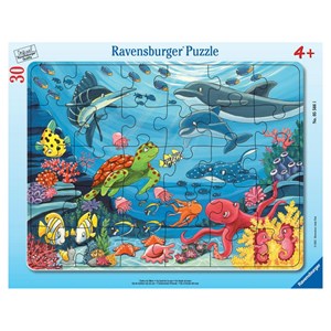 Puzzle fond de la mer 30-48p