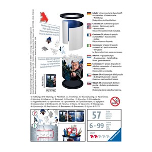 Puzzle 3d pot à crayons - harry potter