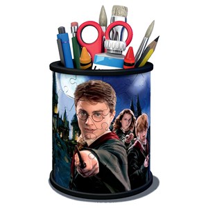 Puzzle 3d pot à crayons - harry potter