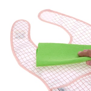 Lot de 2 bavoirs à poche garden exp