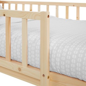 Lit 90x200 avec matelas sommier blanc