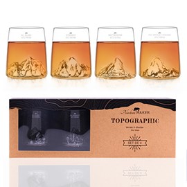 Coffret de 4 shooters topographic