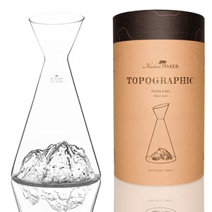 Carafe à eau  : mont blanc