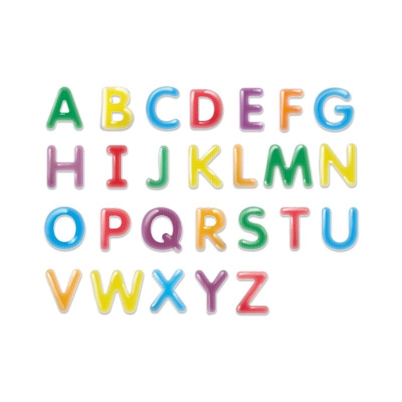 Jilu - Alphabet texturé (majuscule)