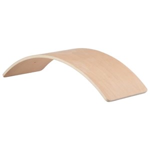 Planche d'équilibre en bois naturelle